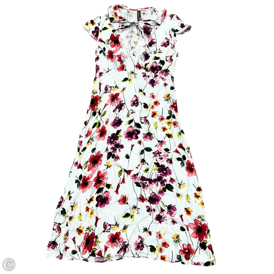 Dress Casual Maxi By Anthropologie In Floral Print, Size: M