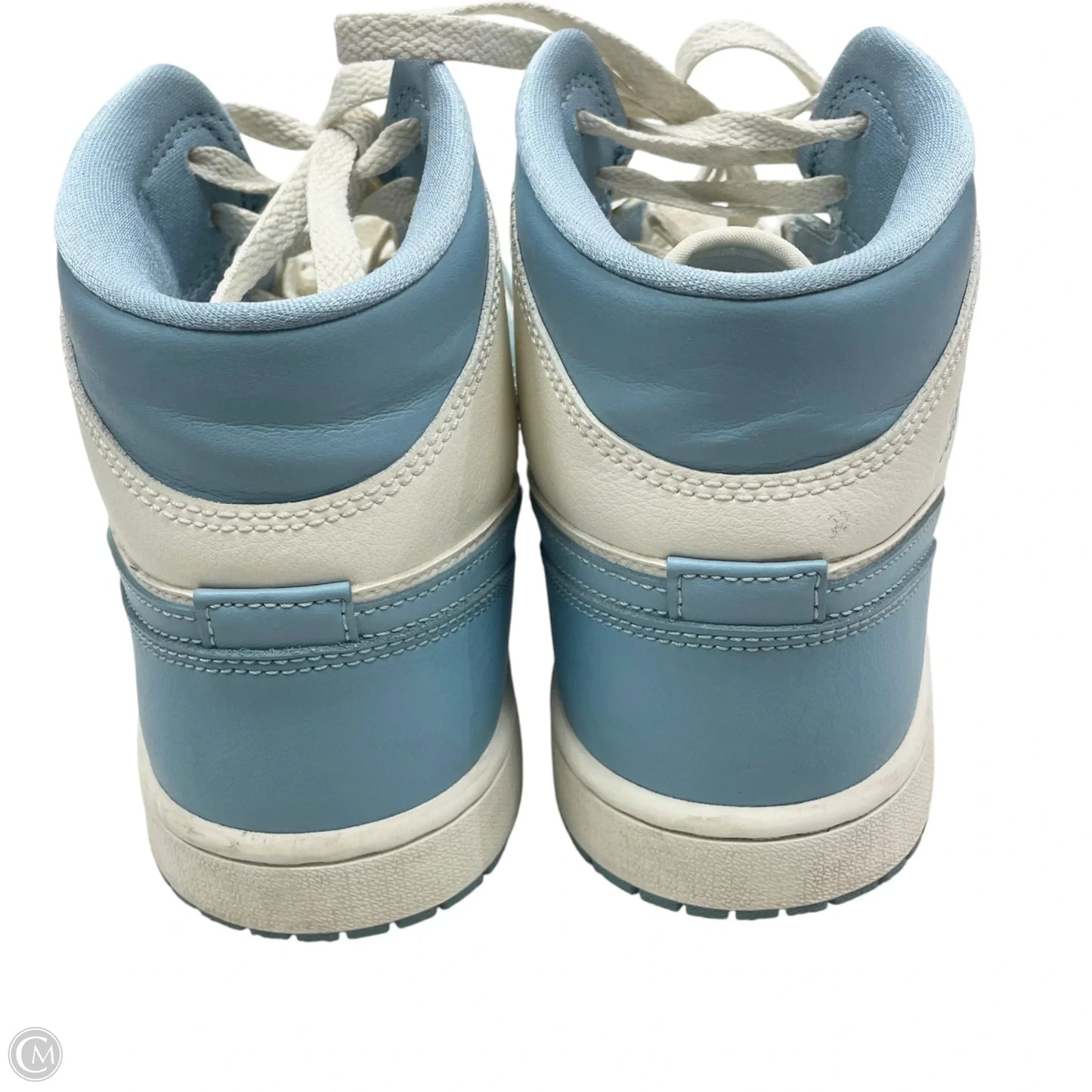 Shoes Sneakers By Nike In Blue & White, Size: 10