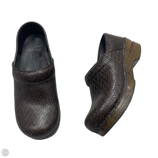 Shoes Heels Platform By Dansko In Brown, Size: 6.5