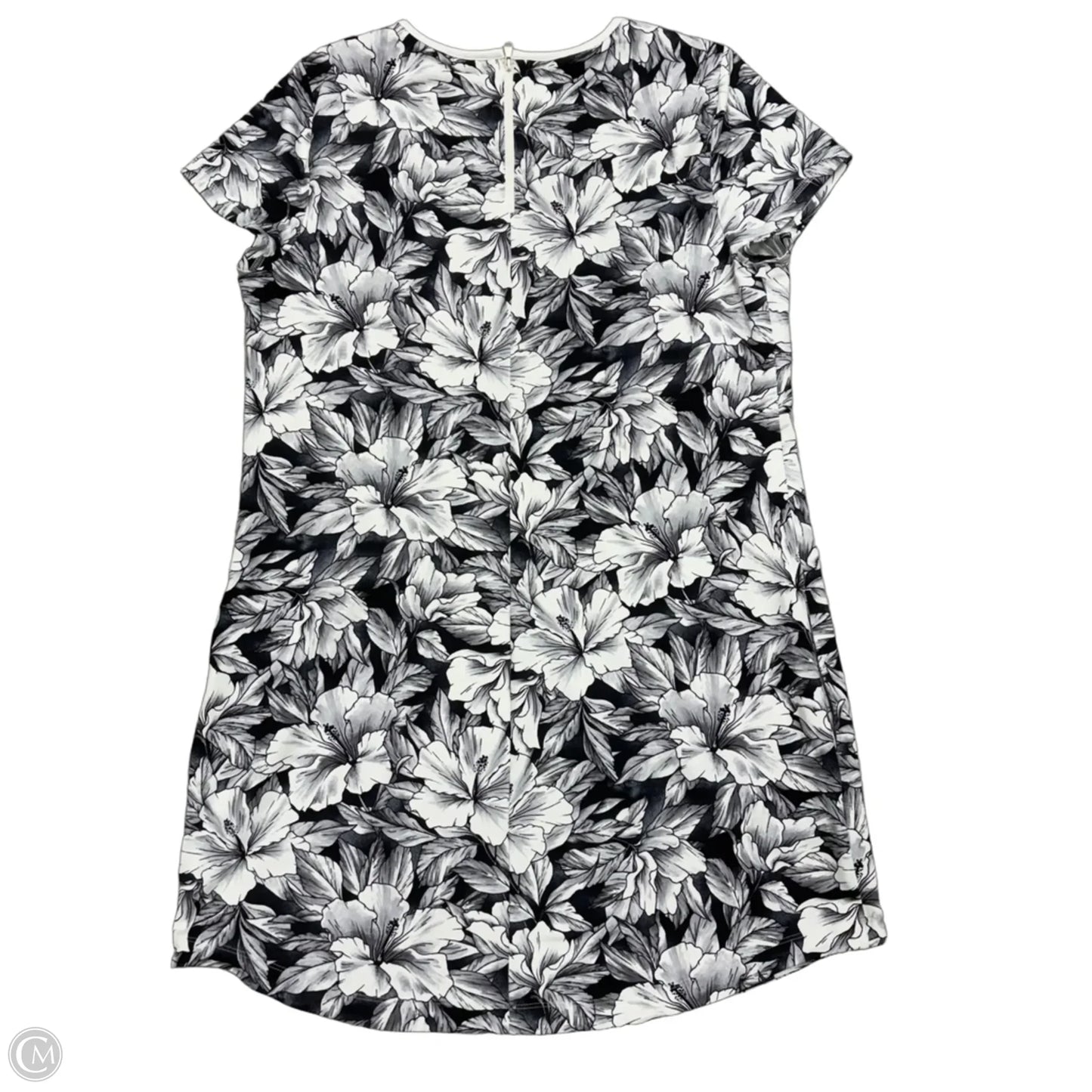 Athletic Dress By Tommy Bahama In Black & Grey, Size: L