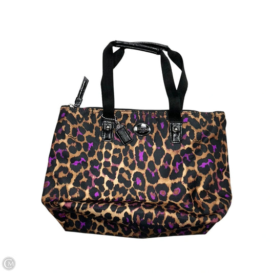 Tote Designer By Coach, Size: Small