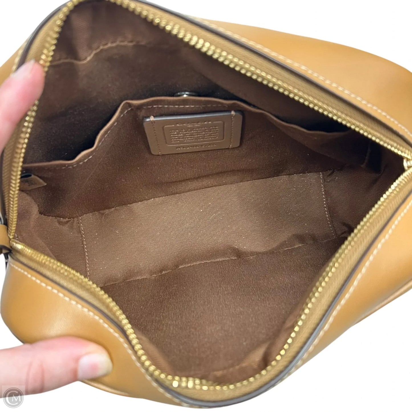 Crossbody Designer By Coach, Size: Medium