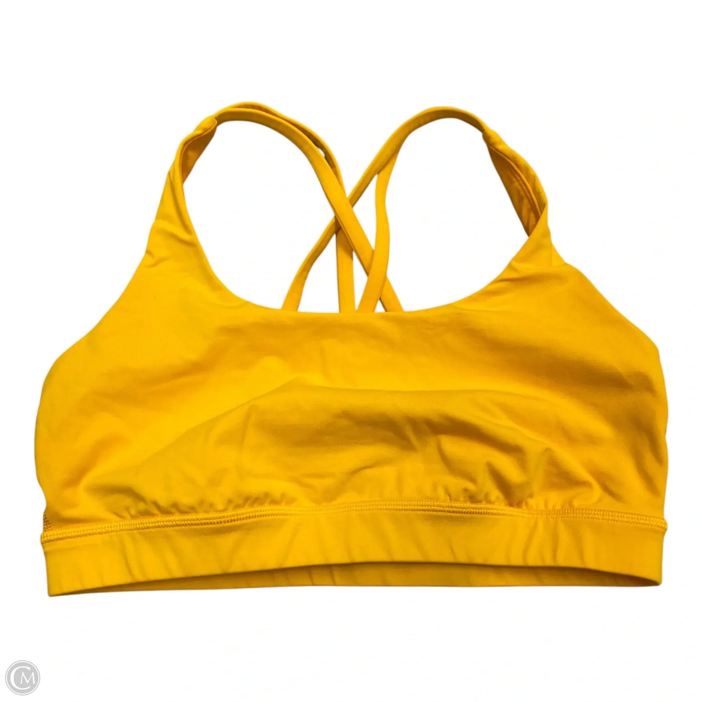 Athletic Bra By Lululemon In Orange, Size: M