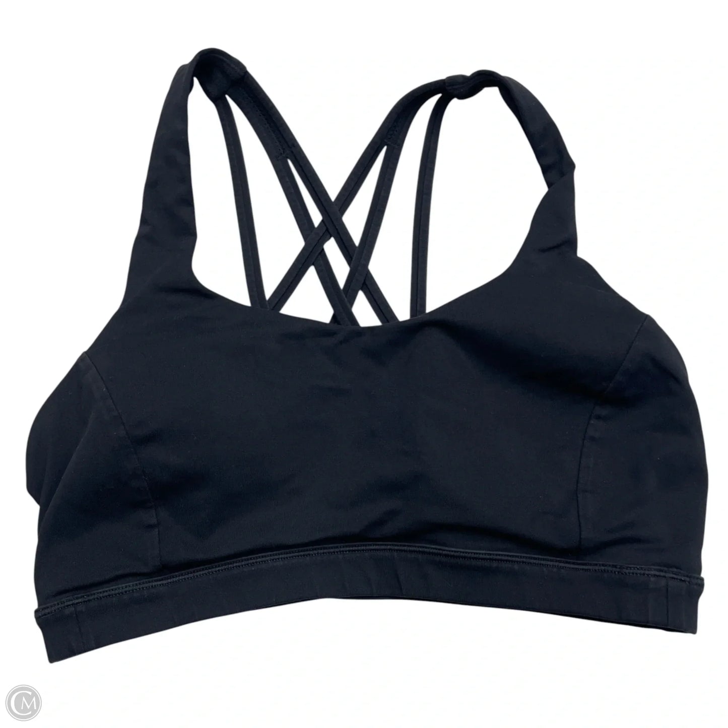 Athletic Bra By Lululemon In Black, Size: S