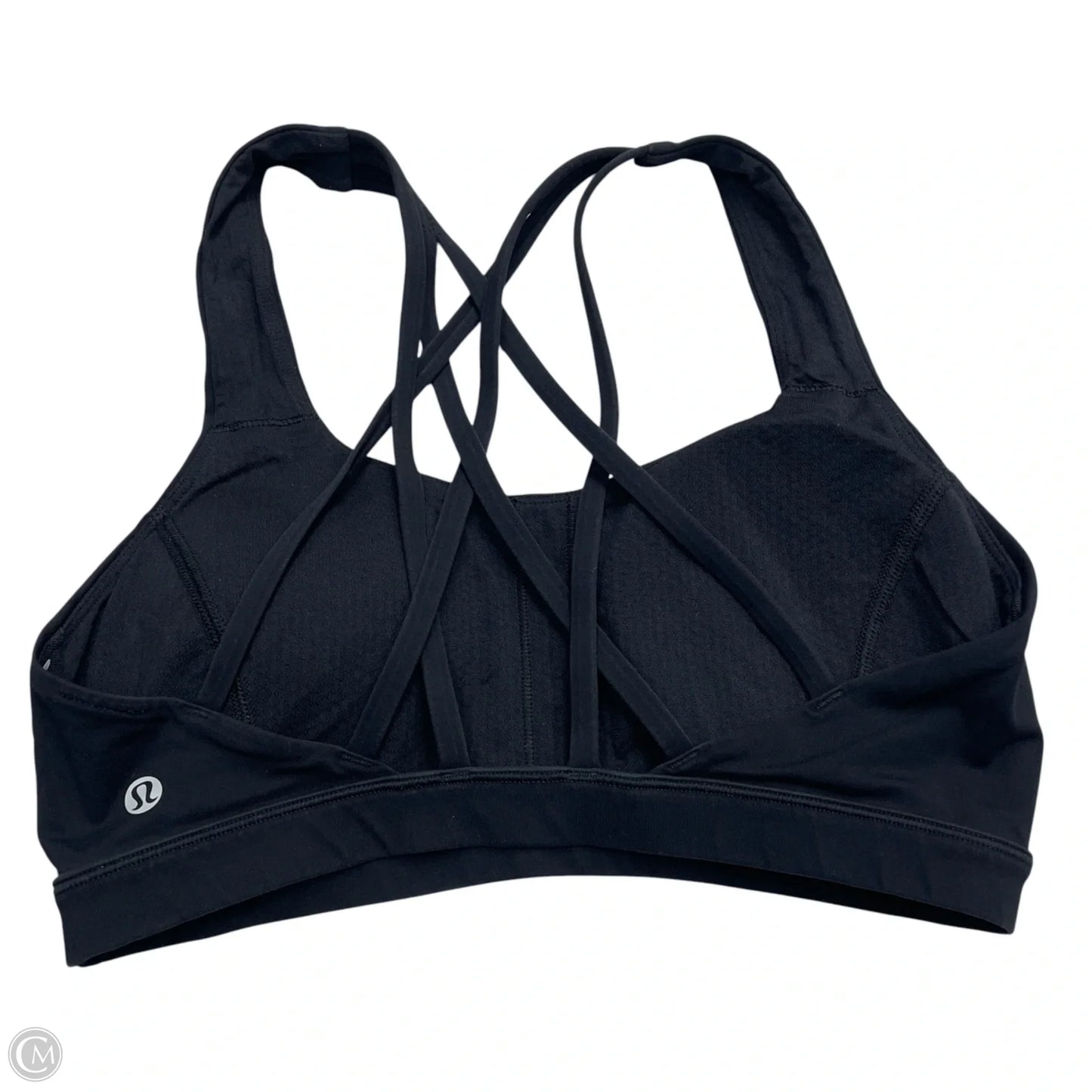 Athletic Bra By Lululemon In Black, Size: S