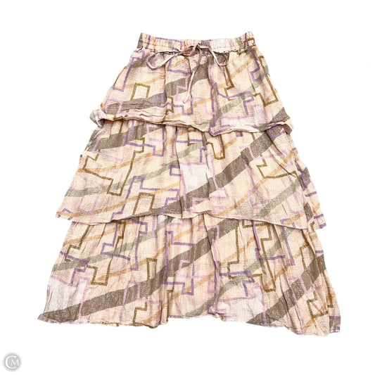 Skirt Designer By Coach In Peach, Size: S