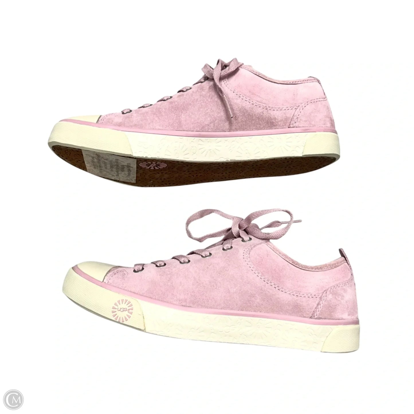 Shoes Designer By Ugg In Pink, Size: 7