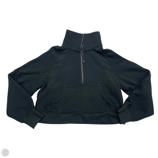 Athletic Jacket By Lululemon In Black, Size: Xs/s