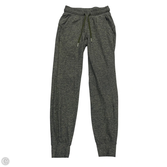 Athletic Leggings By Lululemon In Green, Size: Xs