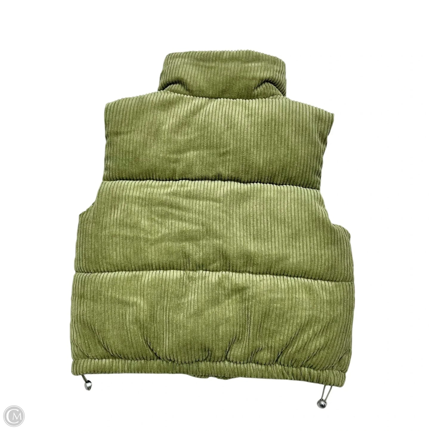 Vest Puffer & Quilted By 7 For All Mankind In Green, Size: Xs