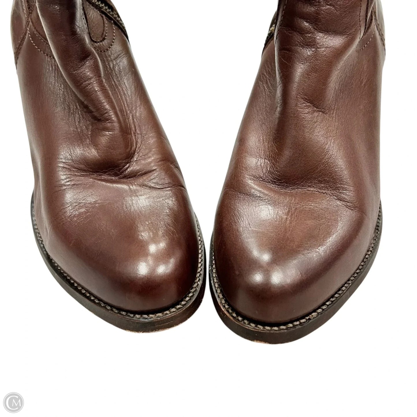 Boots Designer By Frye In Brown, Size: 10