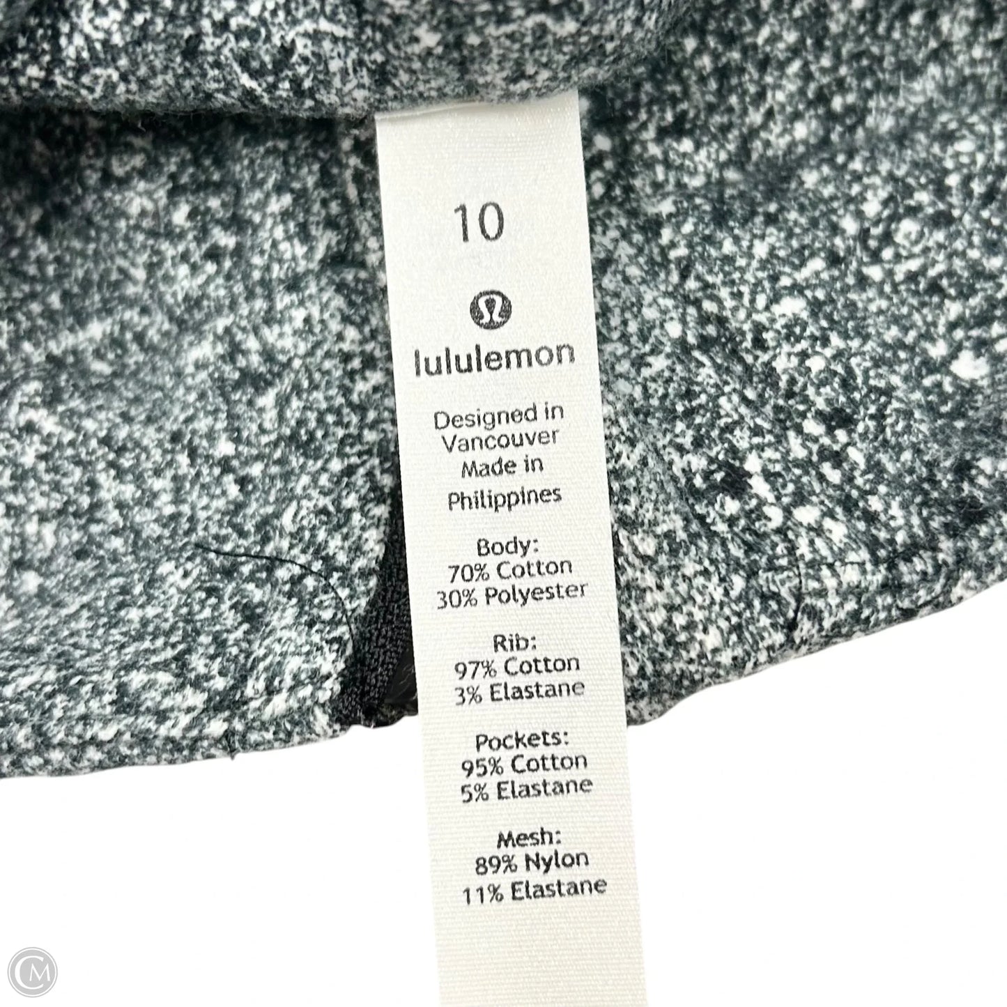 Athletic Jacket By Lululemon In Grey, Size: M