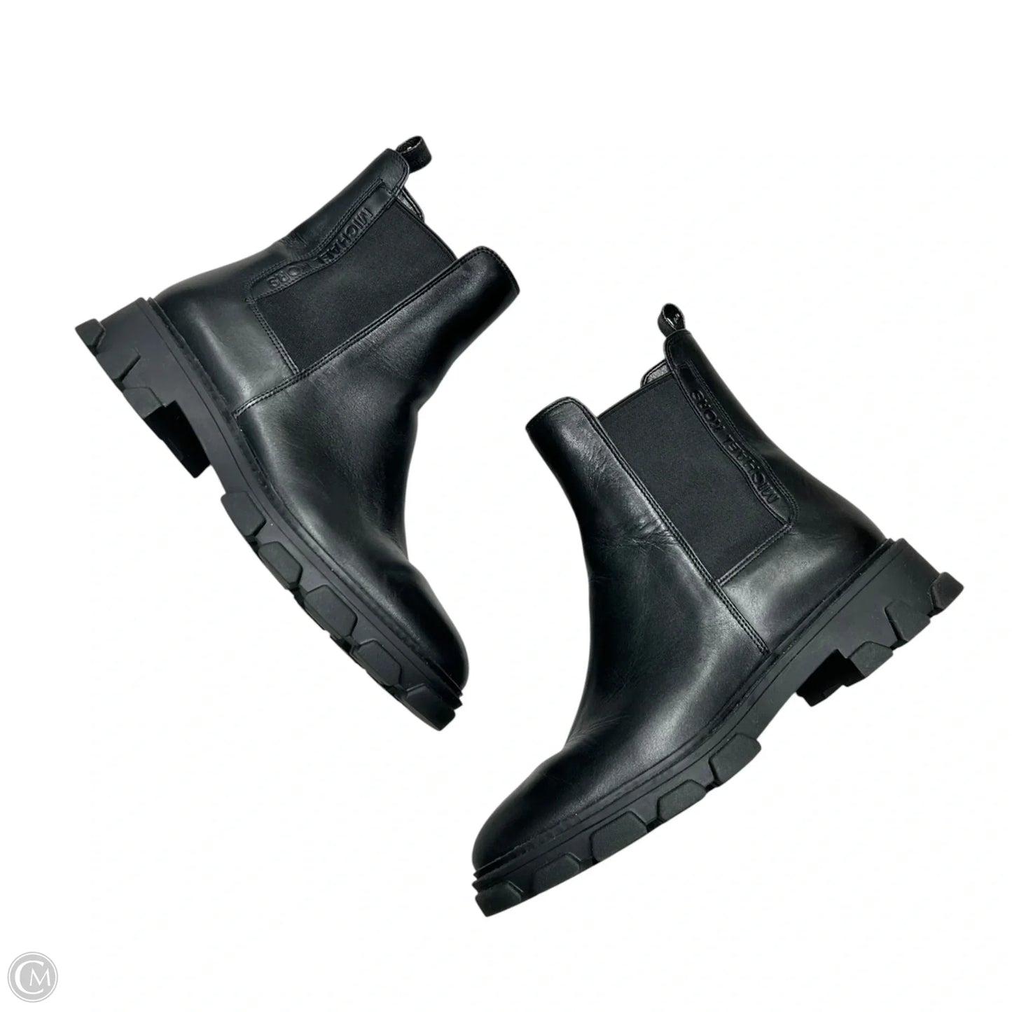 Boots Designer By Michael Kors In Black, Size: 8