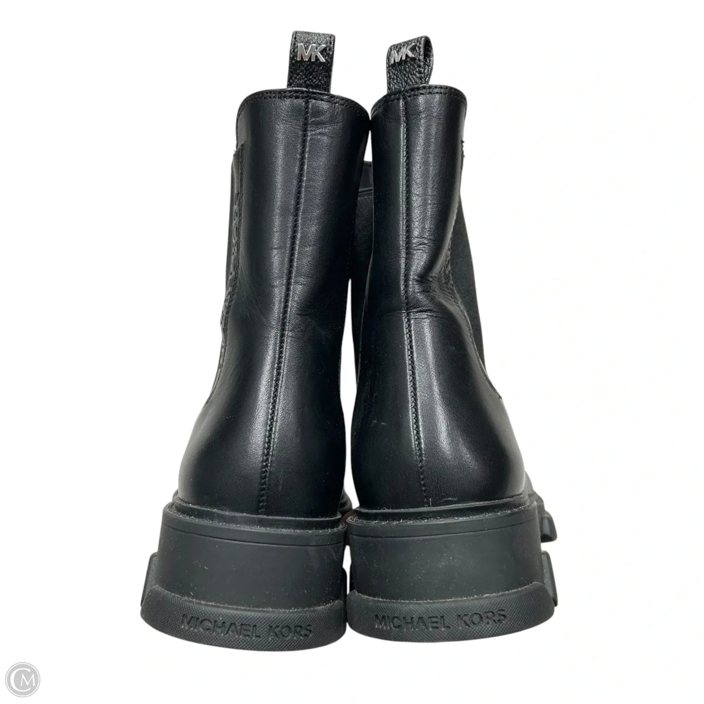 Boots Designer By Michael Kors In Black, Size: 8
