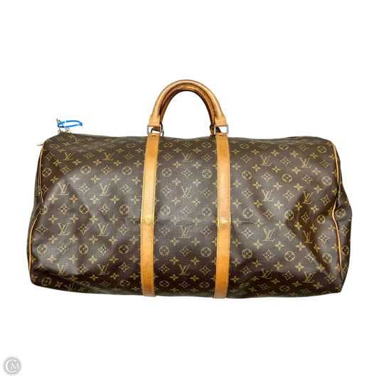 Duffle And Weekender Luxury Designer By Louis Vuitton, Size: Large