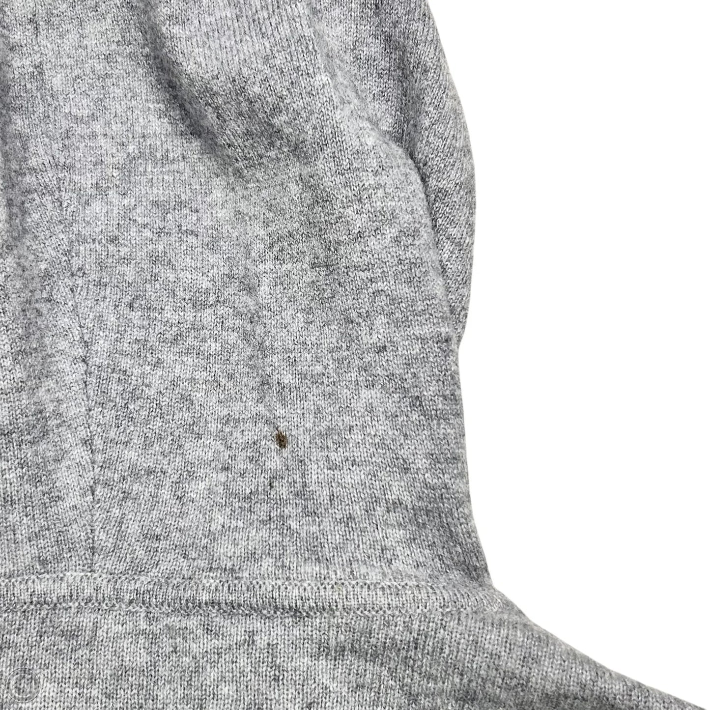 Sweatshirt Hoodie By Bloomingdales In Grey, Size: M