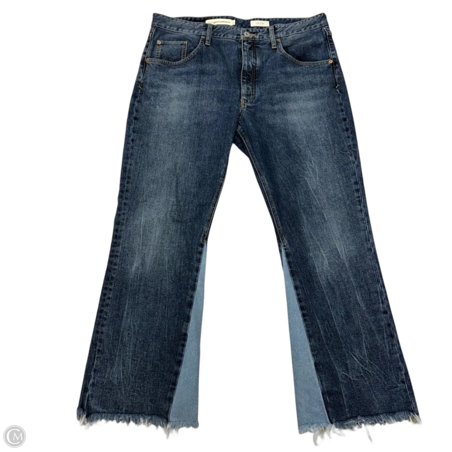 Jeans Straight By Pilcro In Blue Denim, Size: 14