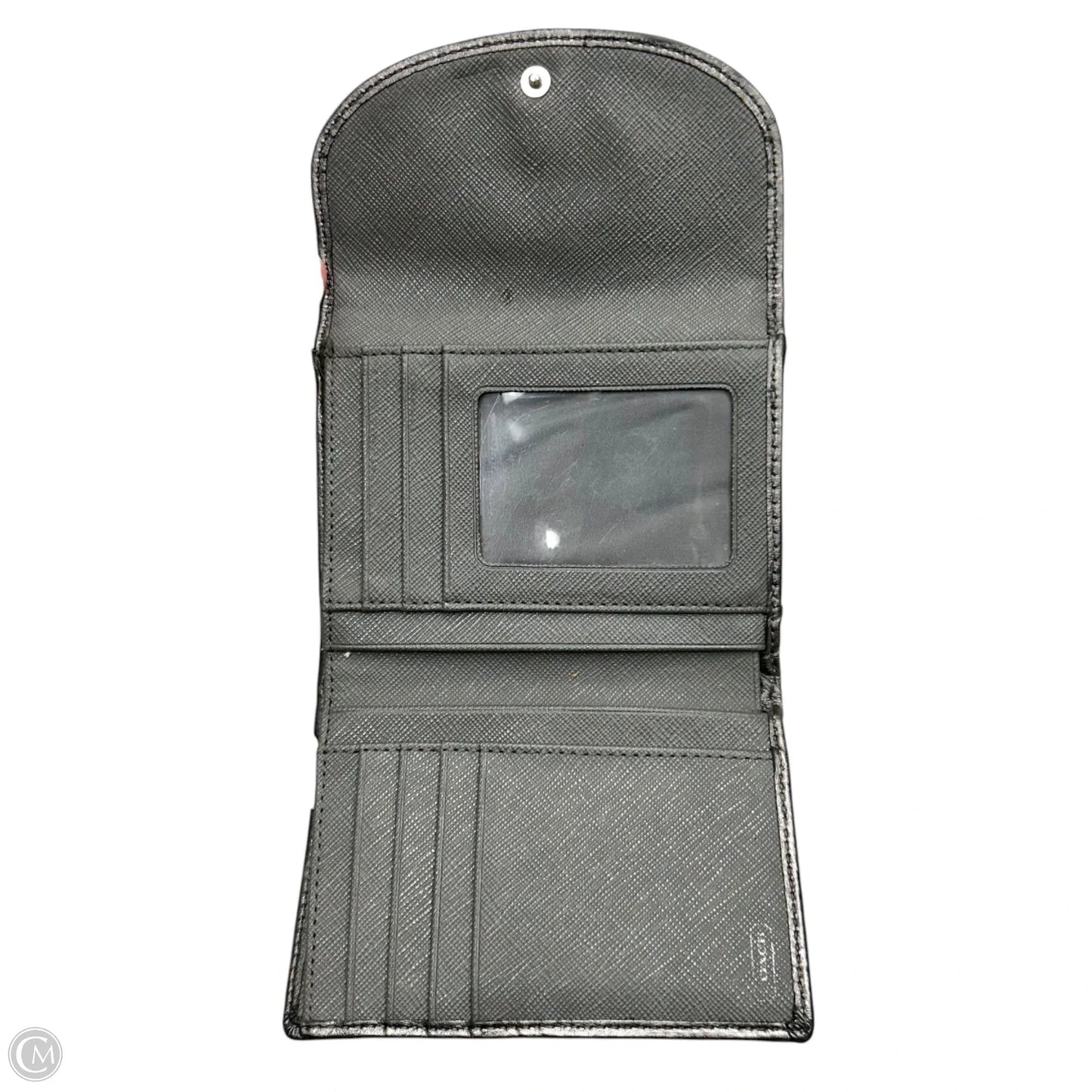 Wallet Designer By Coach, Size: Small