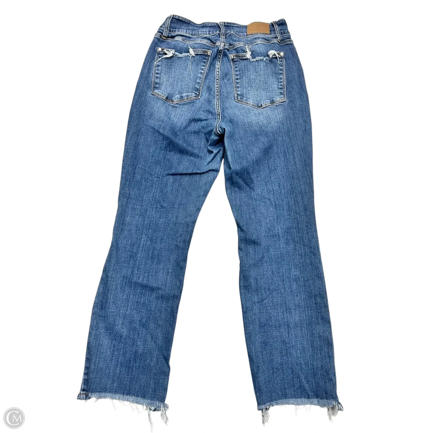 Jeans Boot Cut By Judy Blue In Blue Denim, Size: 14