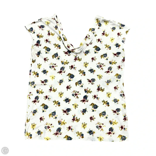 Top Sleeveless Designer By Marni In Floral Print, Size: S