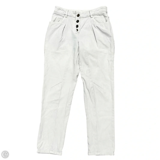 Pants Designer By Brunello Cucinelli In Off White, Size: 4