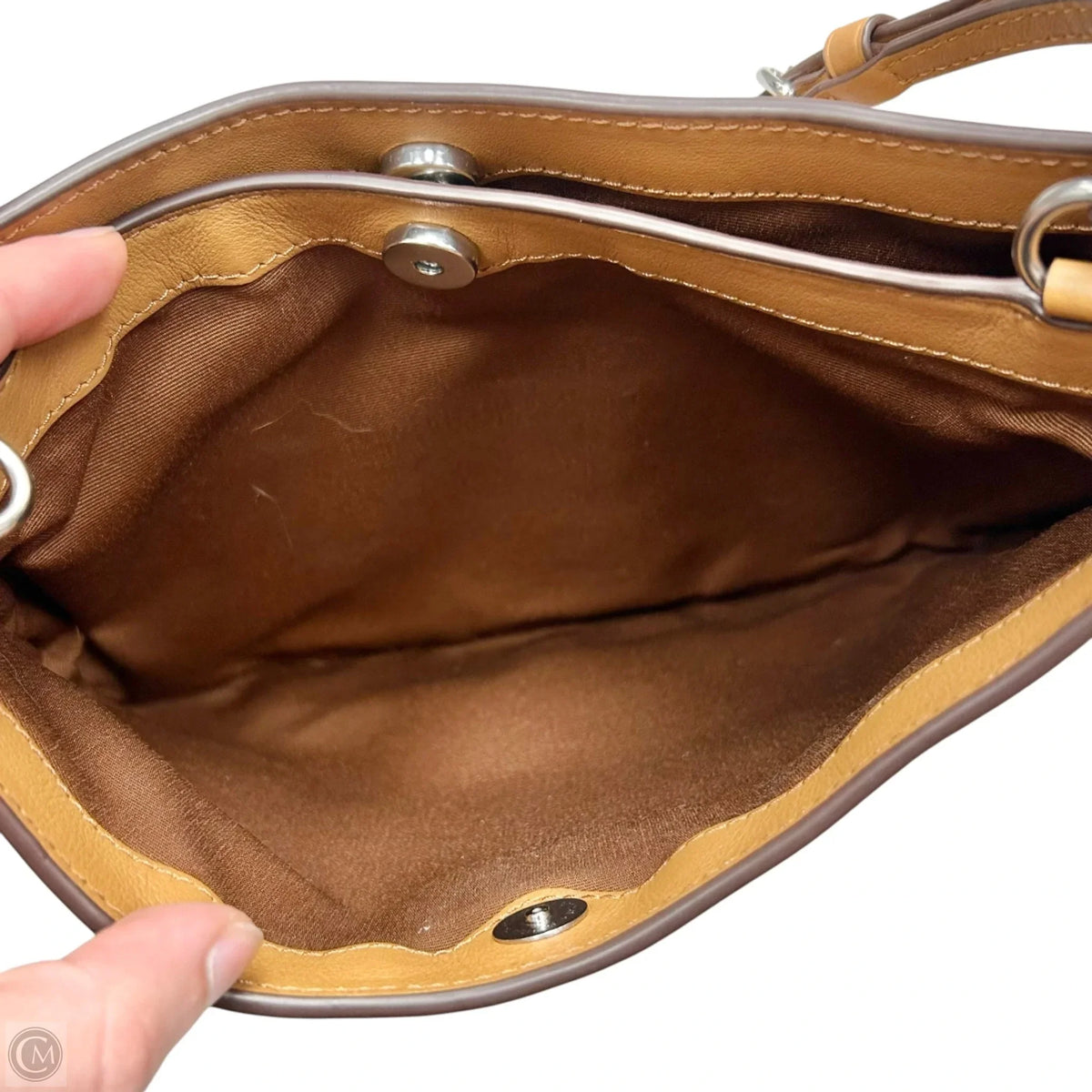 Handbag Designer By Coach, Size: Small