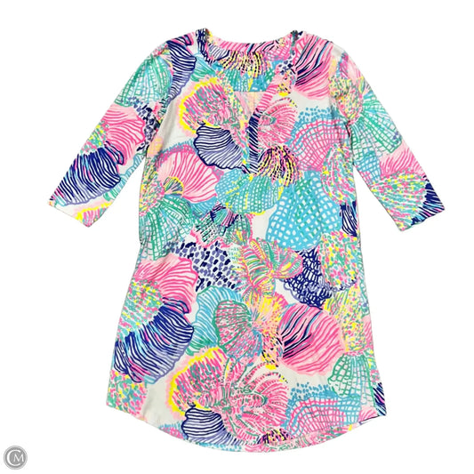 Dress Designer By Lilly Pulitzer In Green Purple, Size: S