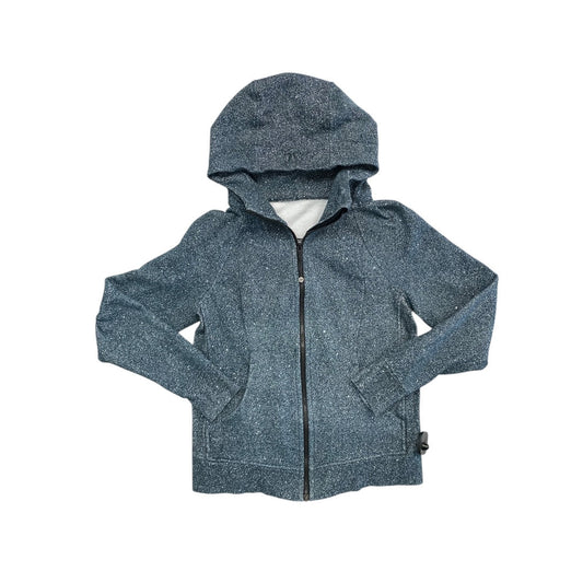 Athletic Jacket By Lululemon In Blue, Size: 12