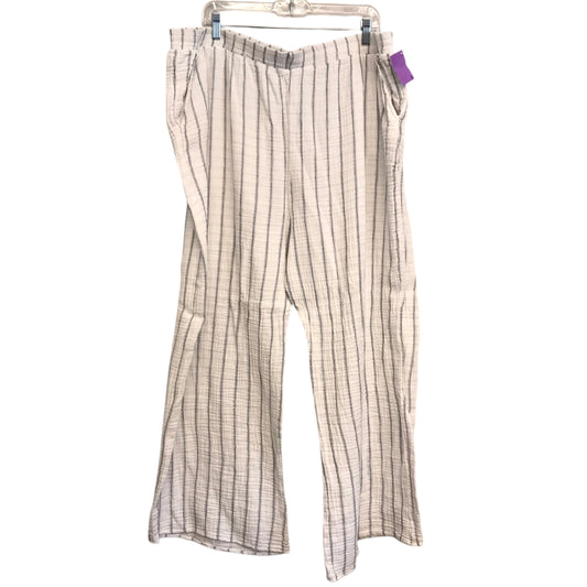 Pants Wide Leg By Fashion Nova In Striped Pattern, Size:24