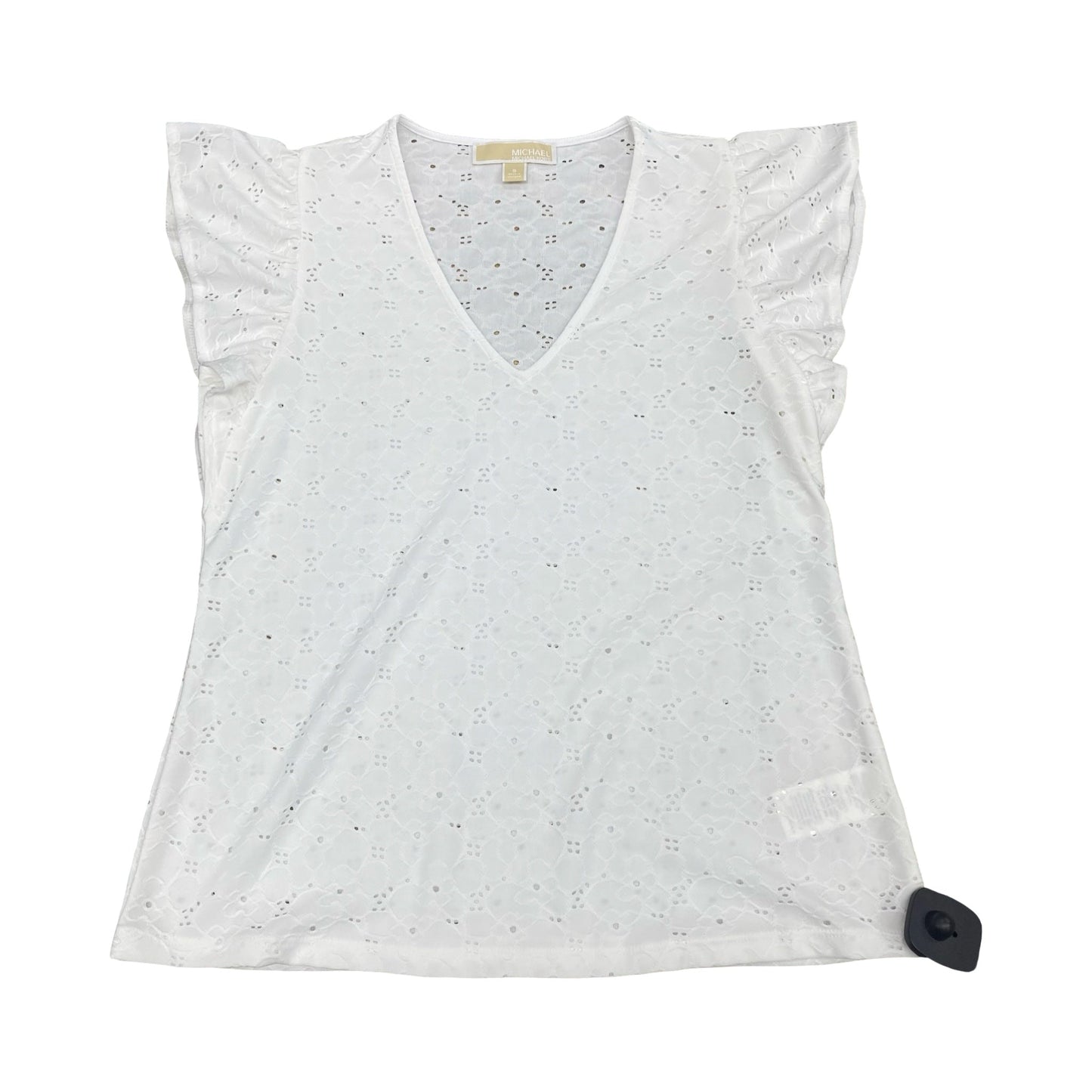Top Ss By Michael By Michael Kors In White, Size:S