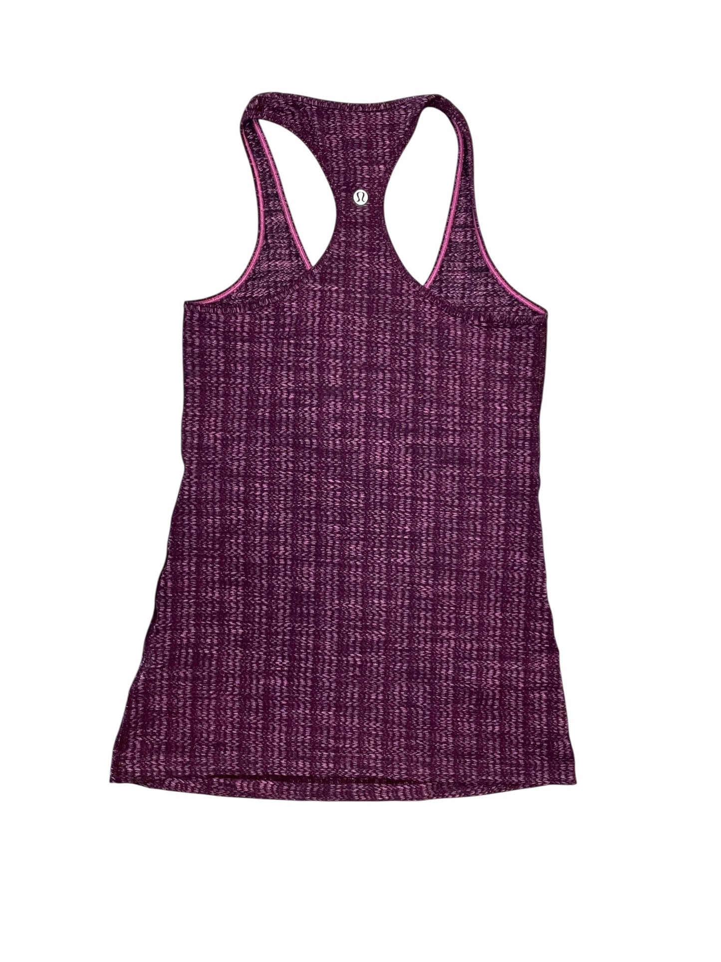Athletic Tank Top By Lululemon In Purple, Size:M