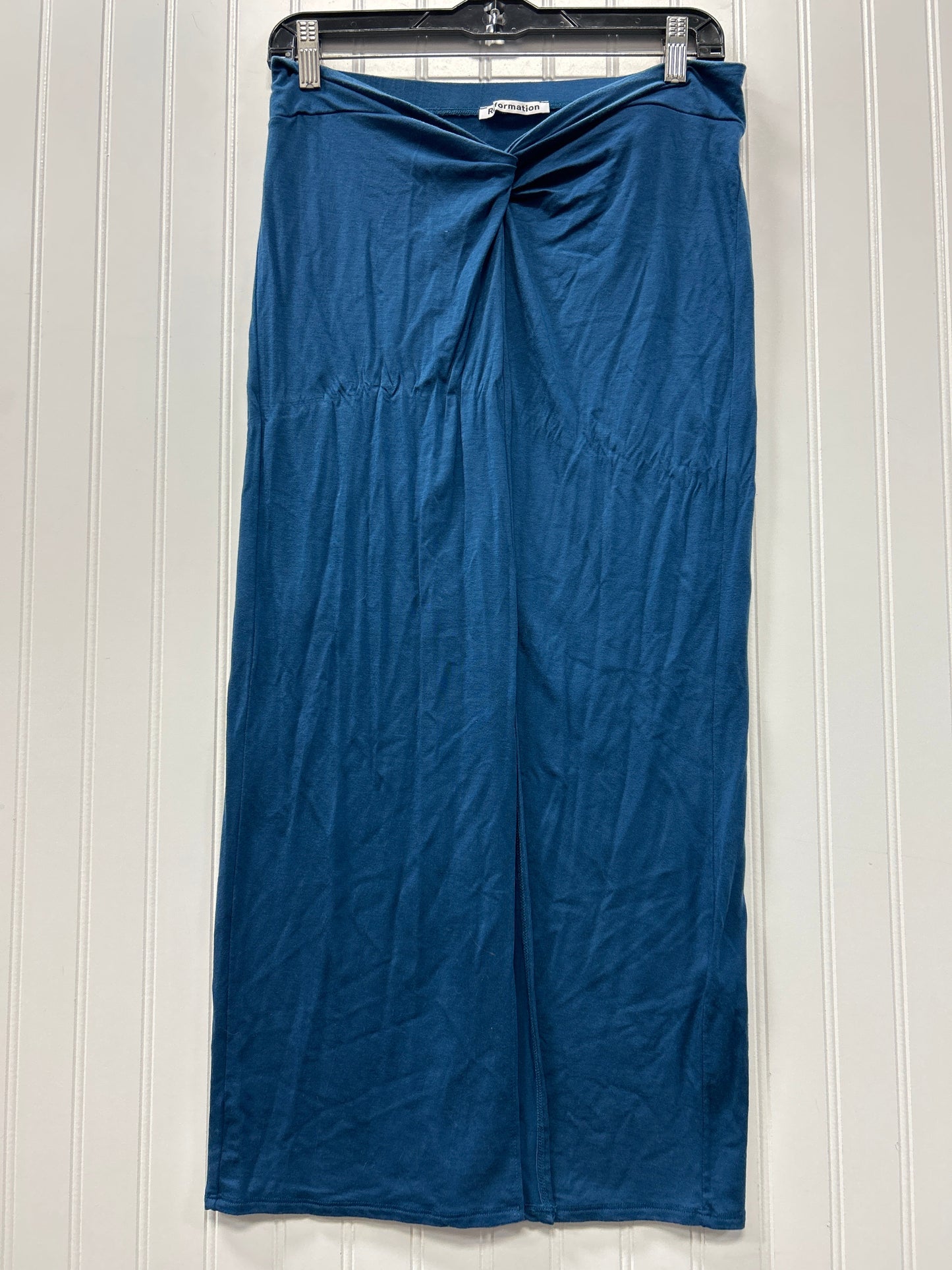 Skirt Maxi By Reformation In Blue, Size:M