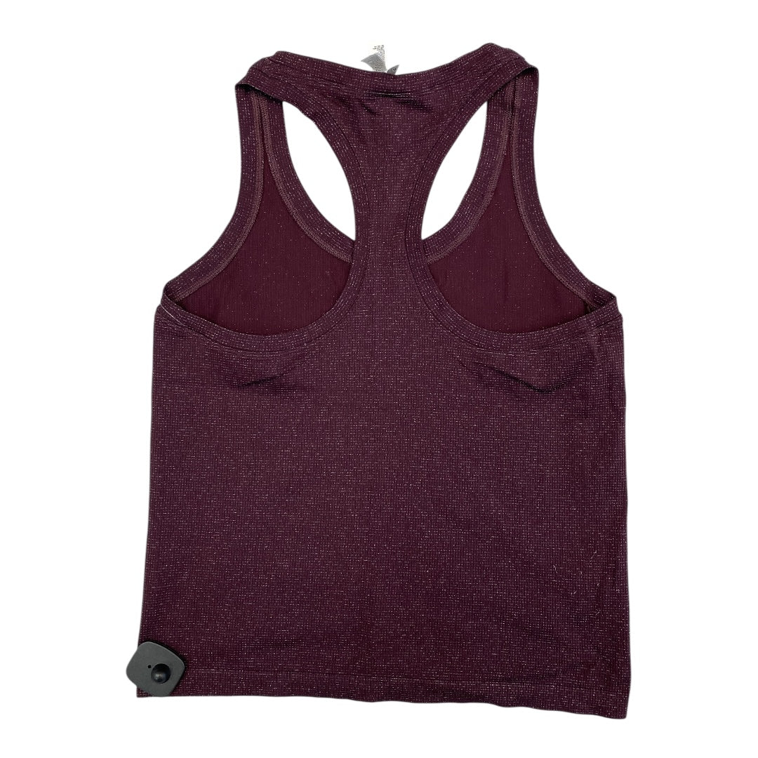 Athletic Tank Top By Athleta In Purple, Size:M
