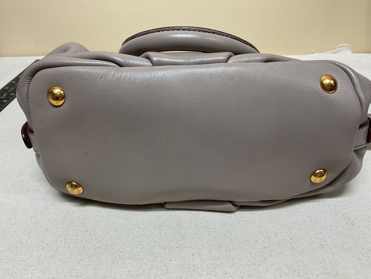 Handbag Designer By Marc By Marc Jacobs In Taupe, Size:Small