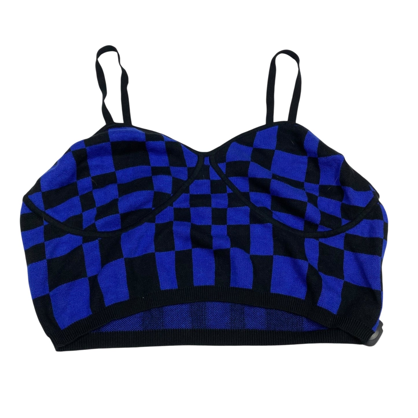 Skirt Set 2Pc By Future Collective In Black & Purple, Size:2X