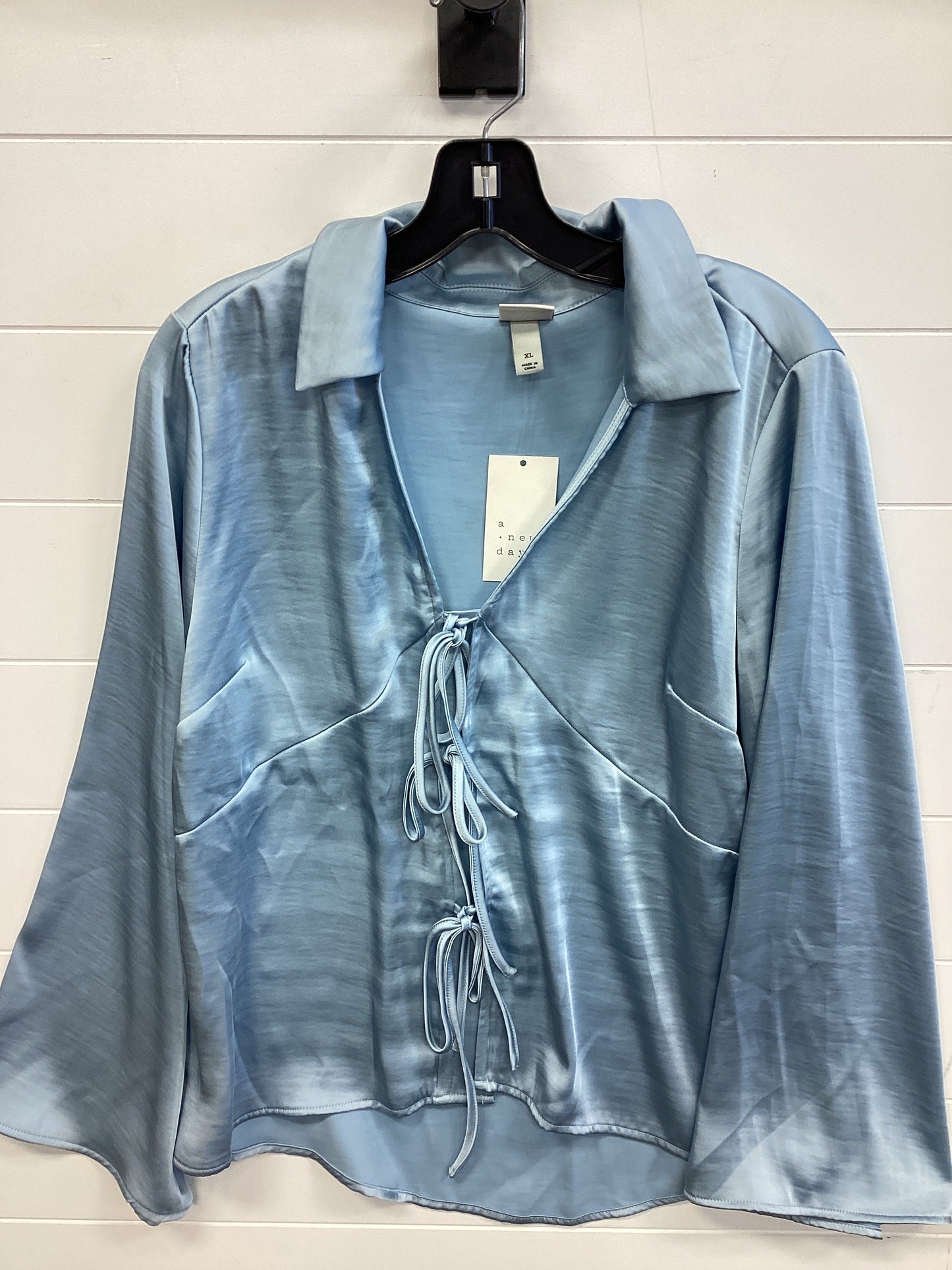 Top Ls By A New Day In Blue, Size:Xl