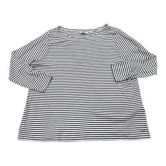 Top Ls Basic By Vineyard Vines In Striped Pattern, Size:2X