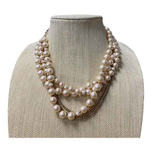 Necklace Layered By Betsey Johnson In Gold