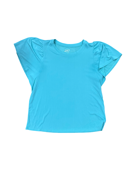 Top Ss By Maurices In Teal, Size:M