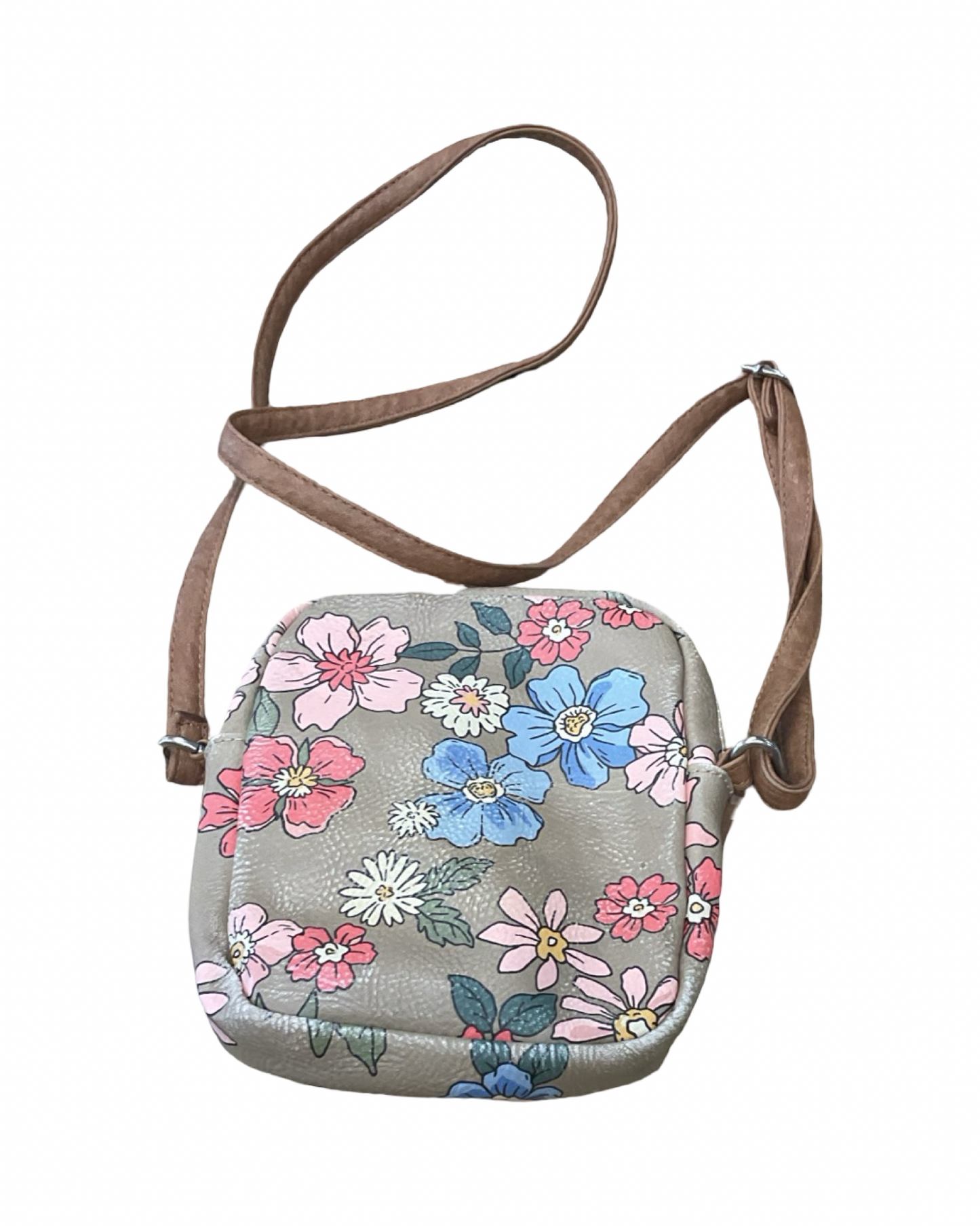 Crossbody By Clothes Mentor In Tan, Size:Small