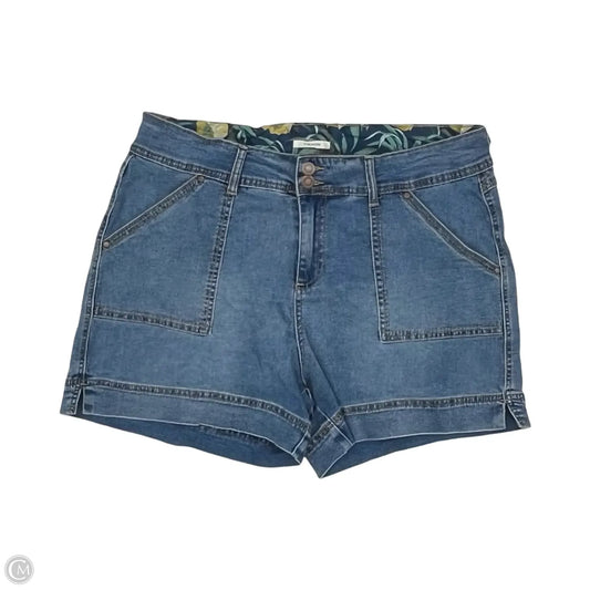 Shorts By Maurices In Blue Denim, Size: 16