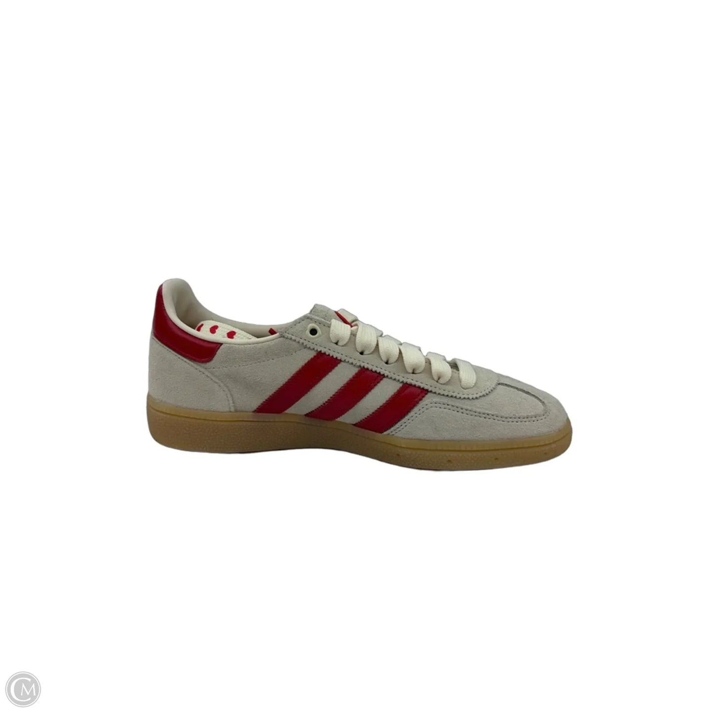 Shoes Sneakers By Adidas In Cream & Red, Size: 9
