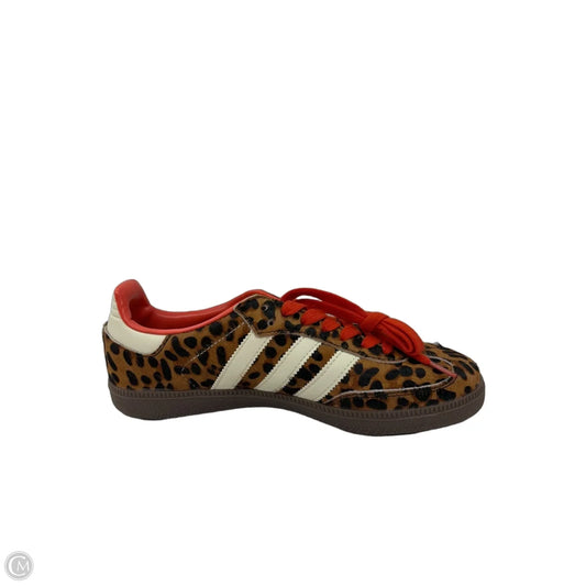 Shoes Sneakers By Adidas In Animal Print, Size: 9
