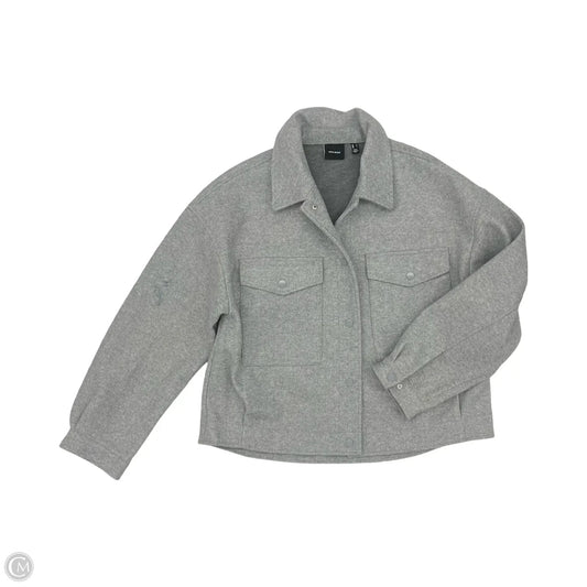 Jacket Moto By Vero Moda In Grey, Size: L