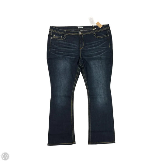 Jeans Boot Cut By Mudd In Blue Denim, Size: 24