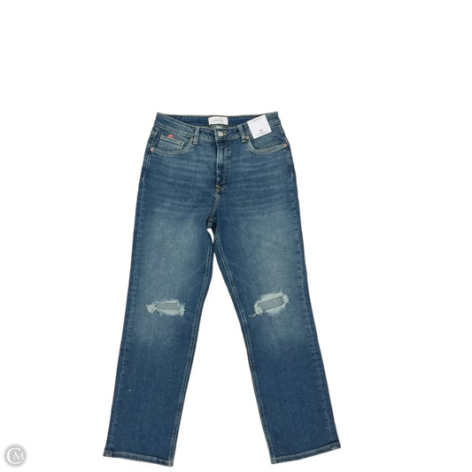 Jeans Straight By Fabletics In Blue Denim, Size: 12