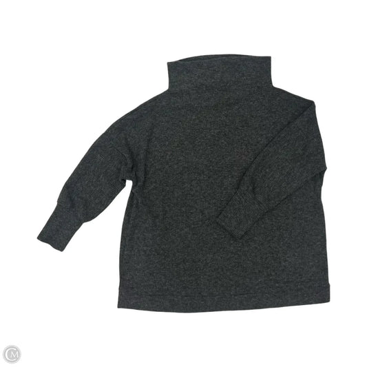 Top Long Sleeve By Andree By Unit In Grey, Size: 1x