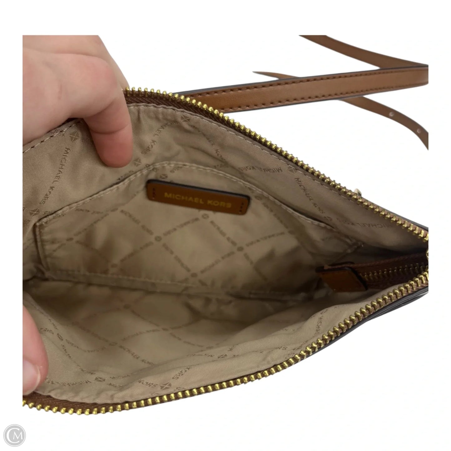 Crossbody Designer By Michael Kors, Size: Small