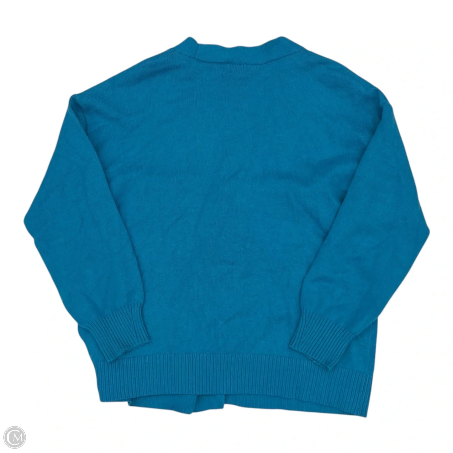 Sweater Cardigan By A New Day In Blue, Size: Xl