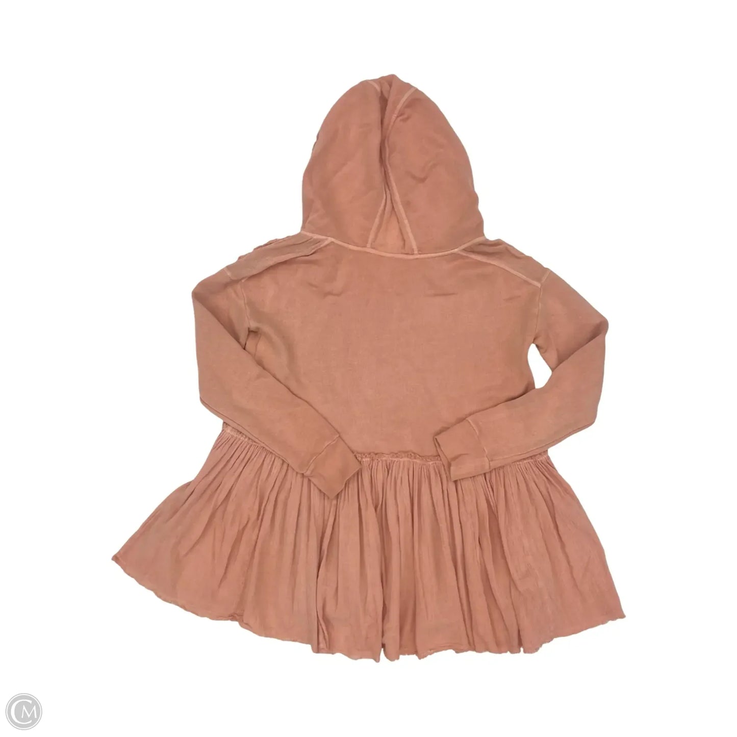 Top Long Sleeve By Free People In Orange, Size: M